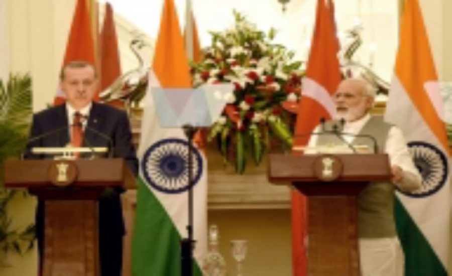 कश्मीर मुद्दे पर पाकिस्तान का समर्थन कर रहे तुर्की को भारत ने दिया करारा जवाब
