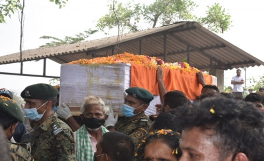 आंध्र प्रदेश : छत्तीसगढ़ के शहीद का राजकीय सम्मान के साथ अंतिम संस्कार
