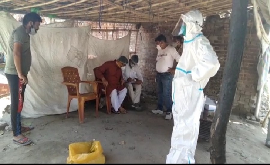 लक्सर के खानपुर ब्रहमपुर गांव में 1 सप्ताह बाद फिर फूटा कोरोना बम