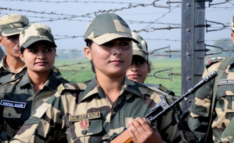 जम्मू-कश्मीर के गांदरबल में जनता के साथ सहयोग बढ़ाने के लिए महिला सैनिकों की तैनाती