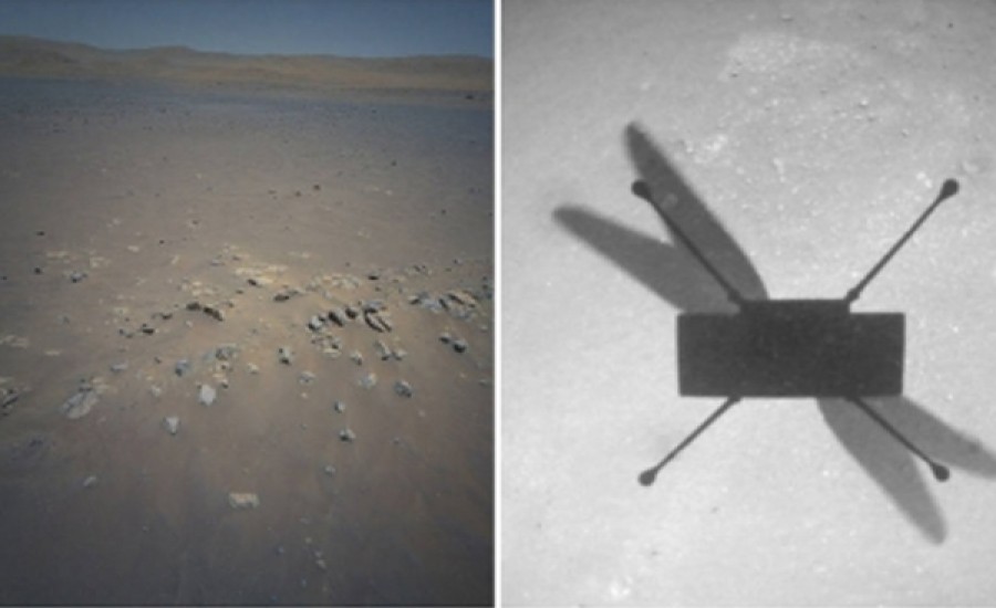मंगल ग्रह पर इतिहास बनाने वाली उड़ानों के लिए नासा का इनजेनिटी मार्स हेलीकॉप्टर
