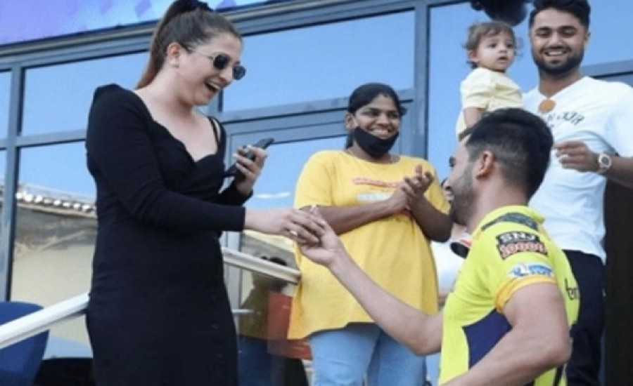 आईपीएल 2021: दीपक चाहर ने मैच के बाद अपनी प्रेमिका को किया प्रपोज