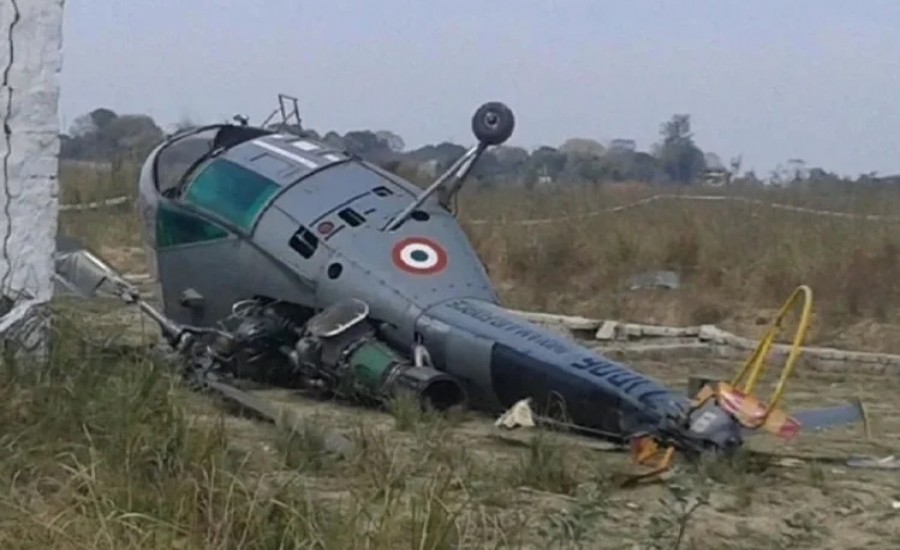 अरुणाचल प्रदेश: वायुसेना का Mi-17 हेलीकॉप्टर हुआ क्रैश, पायलट और क्रू-मेंबर्स सुरक्षित