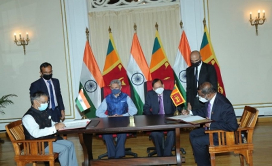 भारत और श्रीलंका के बीच रक्षा, आर्थिक, शिक्षा, धार्मिक सहयोग के लिए समझोते पर हस्ताक्षर किए