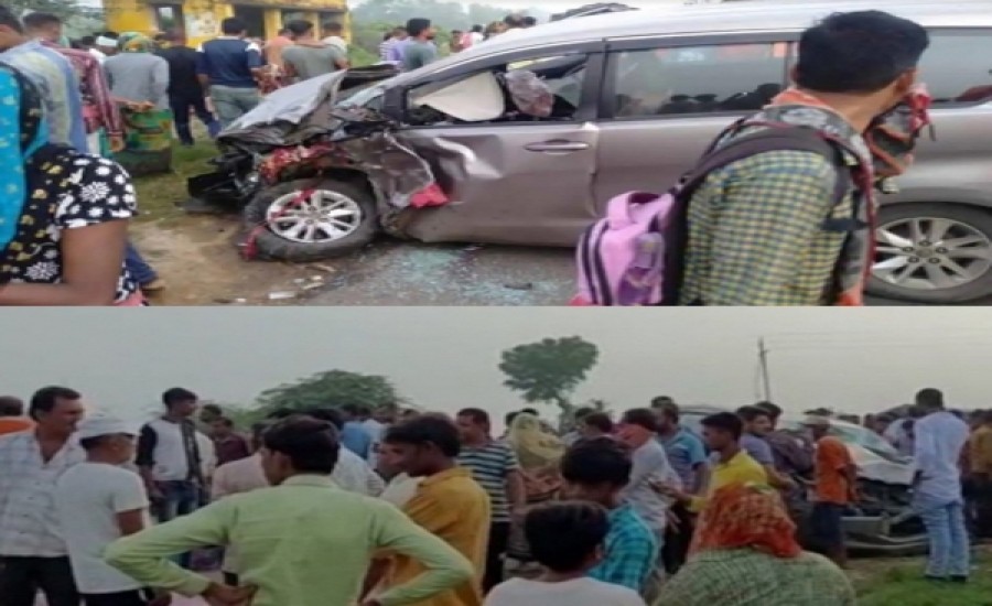 गुजरात : सड़क दुर्घटना में 7 तीर्थयात्रियों की मौत
