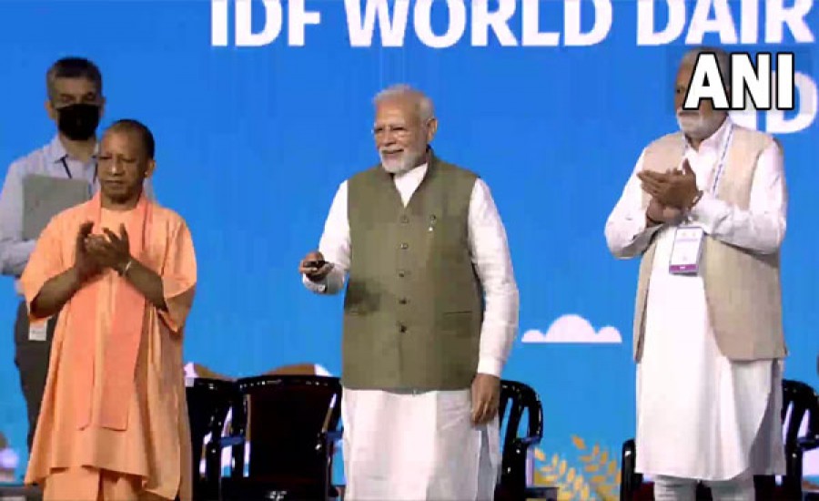 अंतरराष्ट्रीय डेयरी संघ विश्व डेयरी सम्मेलन का PM मोदी ने किया शुभारंभ